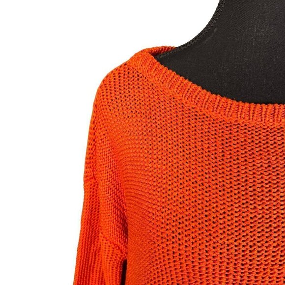 Lauren Ralph Lauren Knit Top in Orange, Size Small - Picture 3 of 4